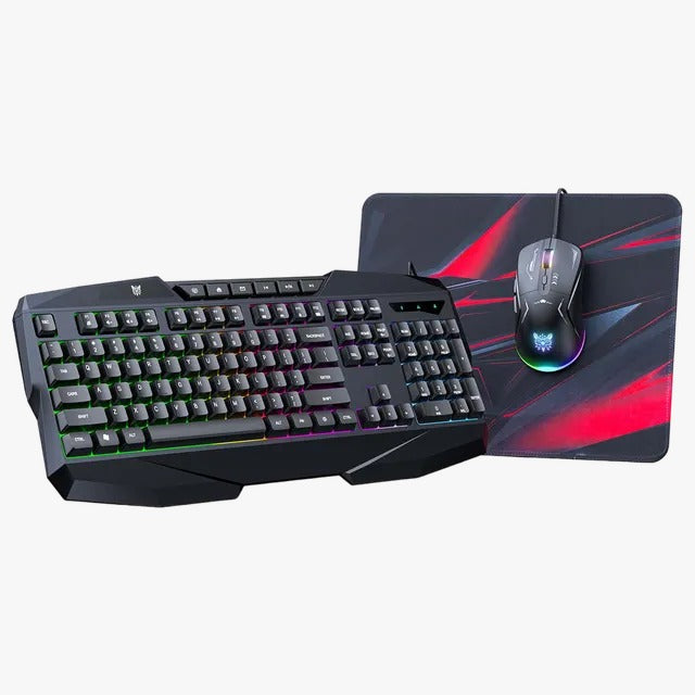 onikuma tz5006 Gaming combo - Gaming Mouse, Mouse Pad, Gaming Keyboard, Gaming Headset и Headset Stand