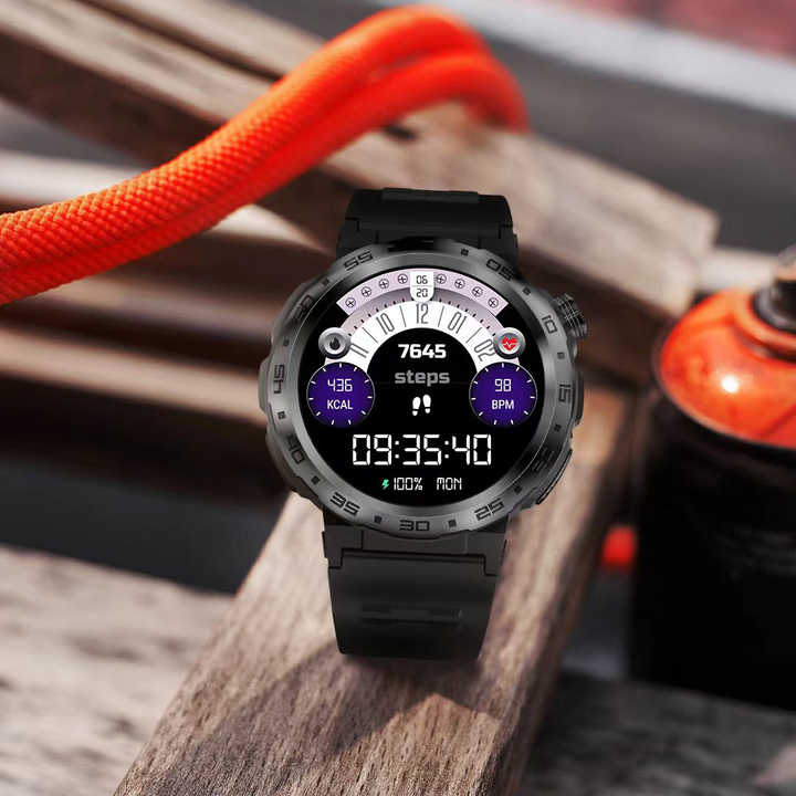 Linwear 2025 New Smartwatch 1.43-inch AMOLED Screen Dial & Answer