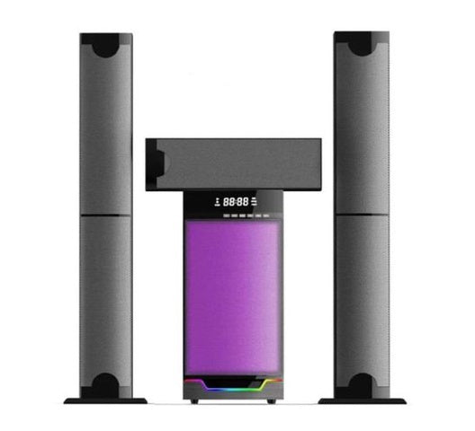 Nobel Plus NB-1214 Subwoofer 5.1 Super Bass Bluetooth Tallboy Speaker System 25000W Pmpo