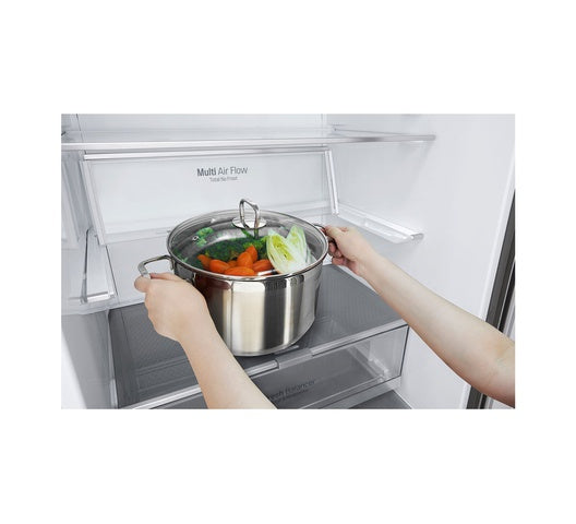 LG GC-B569NQCM Bottom Mount Freezer Fridge, 462 L - Smart Inverter Compressor