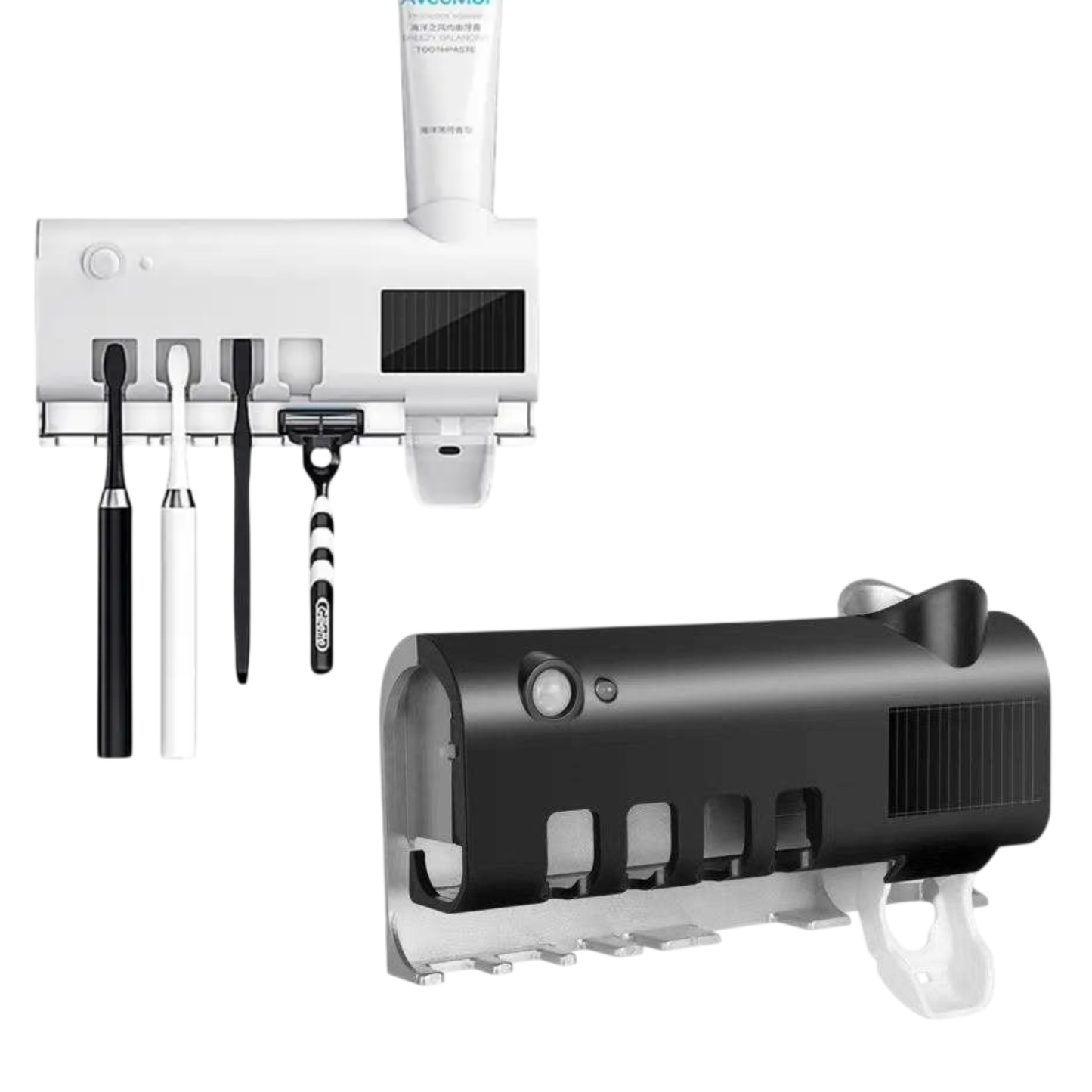 Disinfection Toothbrush Holder Toothpaste Dispenser
