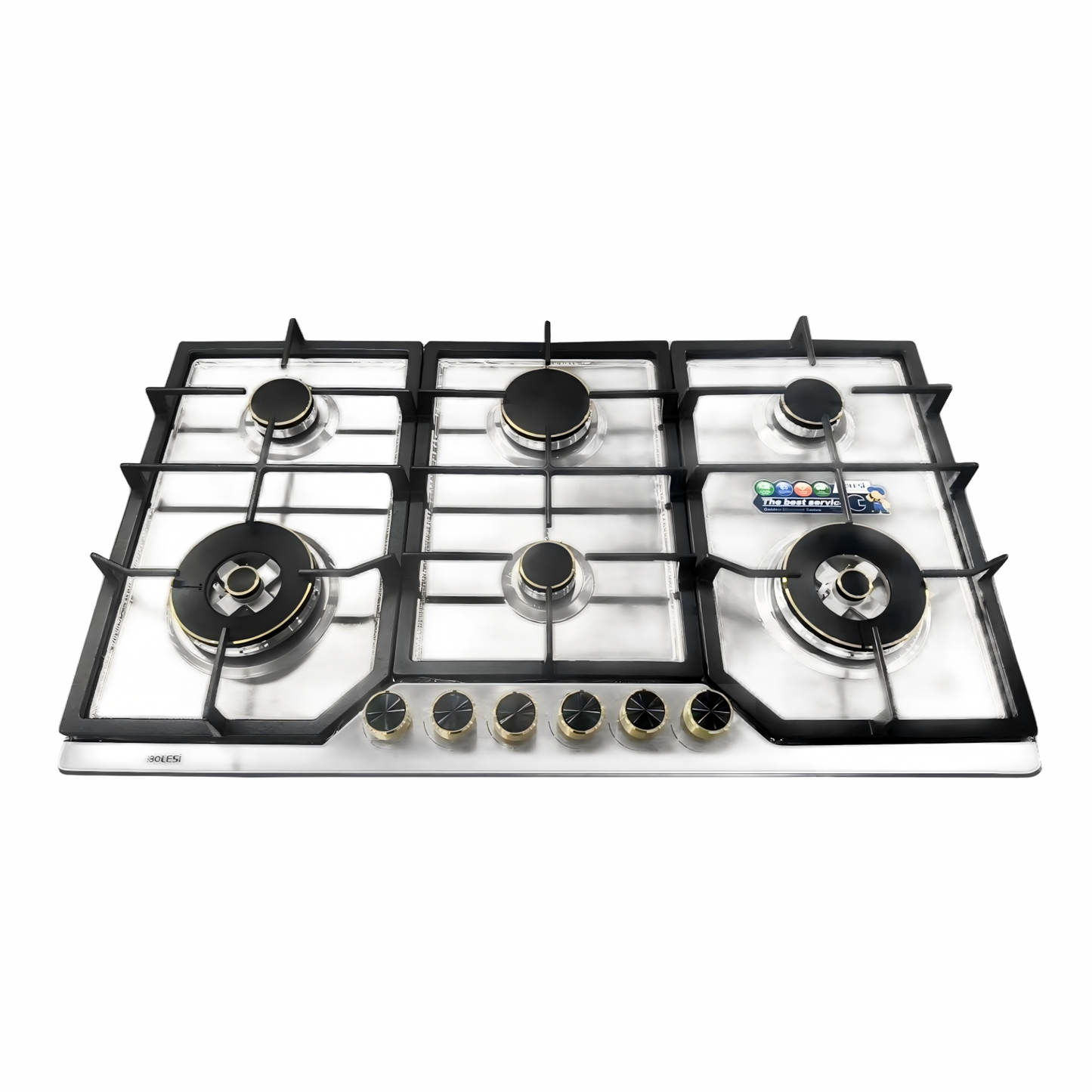 BOLESI BUILT IN GAS HOB (6 Burner)