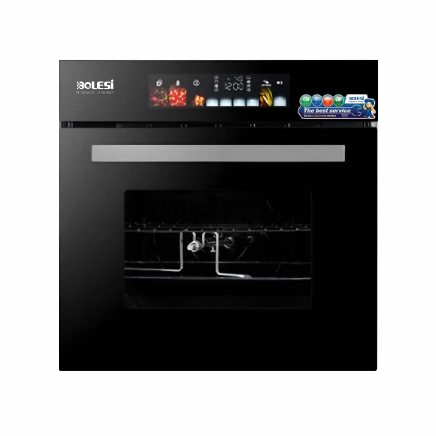 BOLESI BUILT IN OVEN With an Airfyer 70L