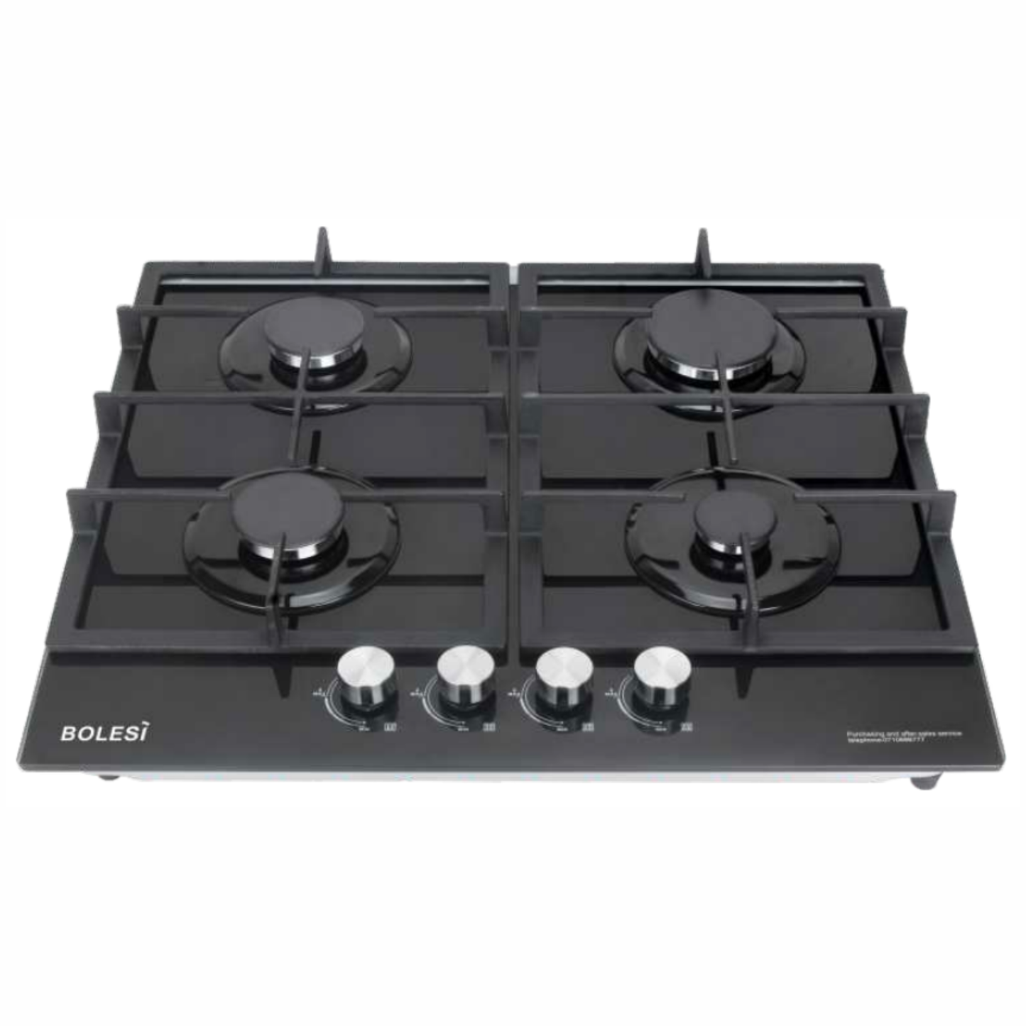 BOLESI BUILT IN GAS HOB 4 GAS CAST IRON
