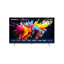 Skyworth 50Q6500H, 50" QLED 4K Smart Google TV, Black (1YR WRTY)