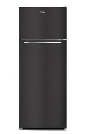 Mika 197L 2-Door Top Mount Freezer – No Frost, Sleek Inox Dark Matt Finish