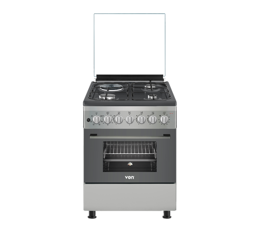 Von Cooker 3 Gas + 1 Electric - VCF553161FFD, Dove Grey