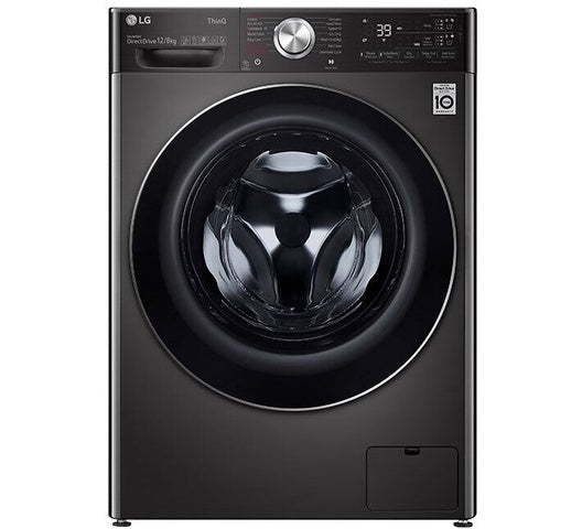 LG F4V9BDP2EE Front Load Washer Dryer, 12/8KG