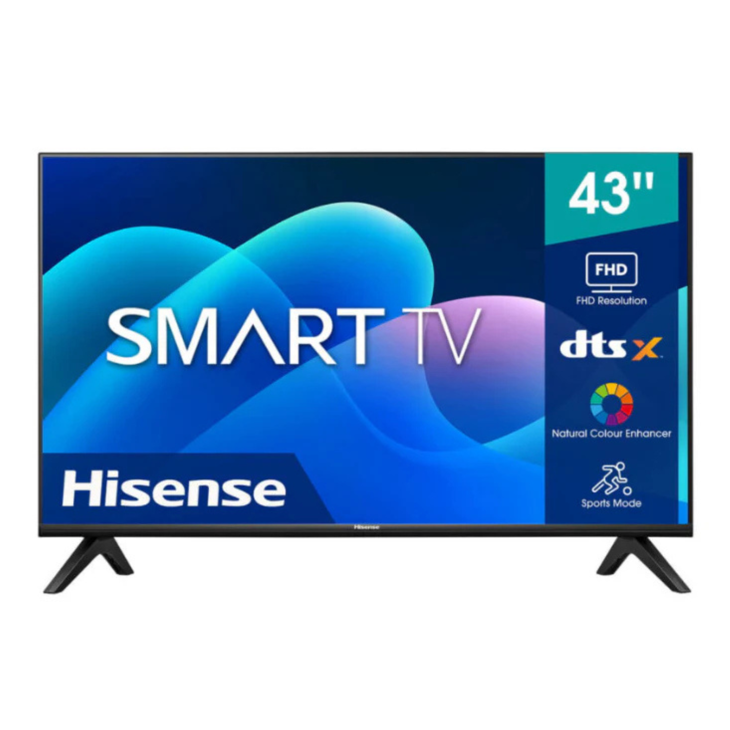 Hisense 43” A4 series 4K smart TV