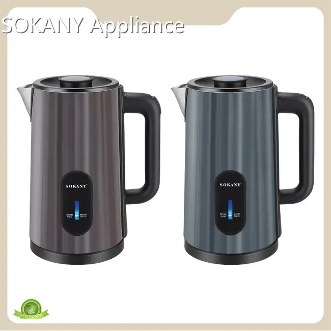 Sokany SK‑09019 3.0 L Stainless Steel Electric Kettle – 2000 W Rapid Boil with 360° Cordless Base & Safety Features