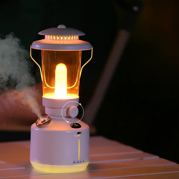 Kerosene Lamp Hanging Cool Mist Humidifiers for Bedroom Indoor Outdoor Plant Travel Camping.