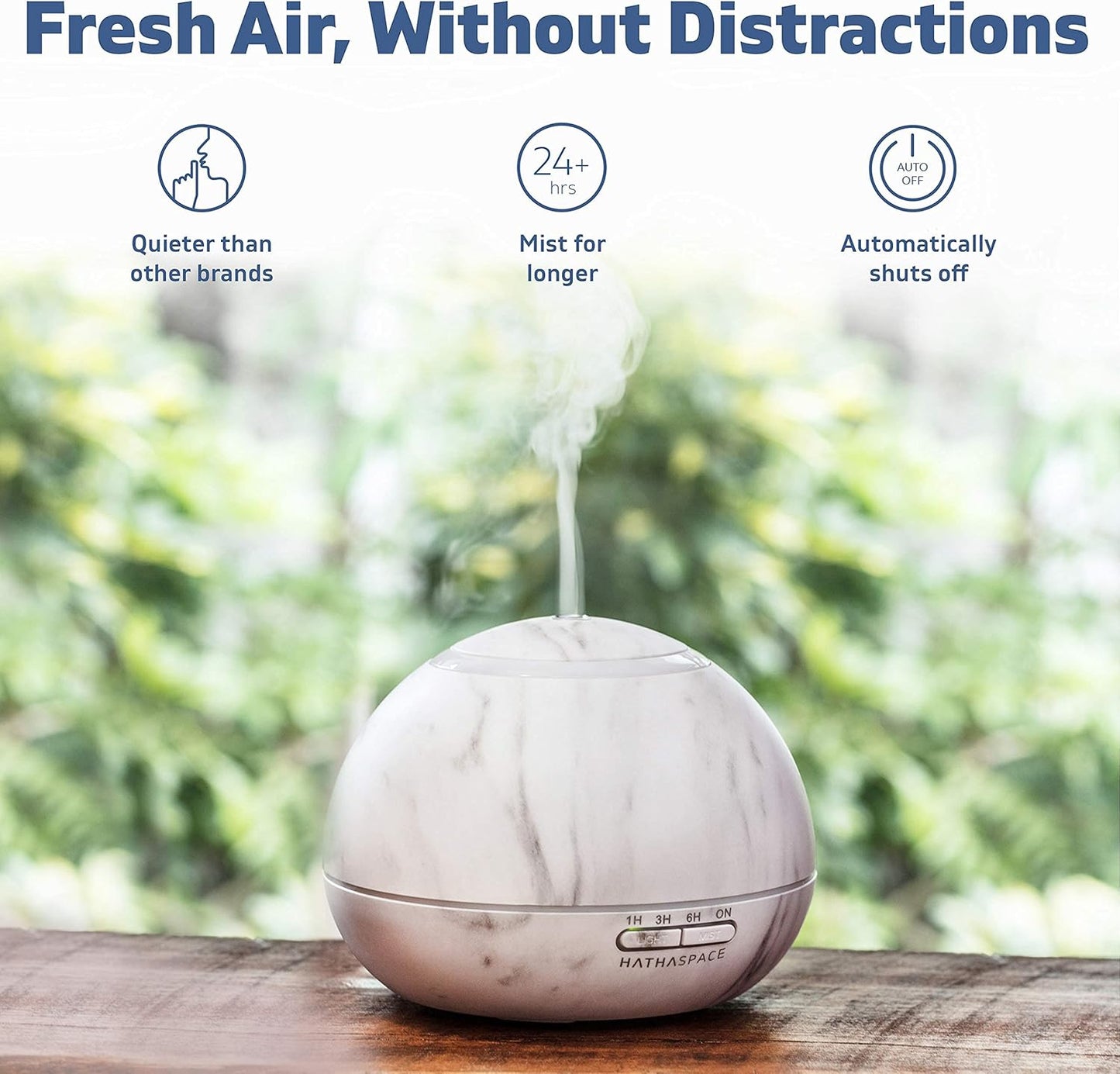 HATHASPACE Marble Essential Oil Aroma Diffuser