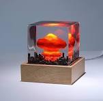 Mushroom Cloud Nuclear Explosion Lamp,Atomic Bomb Model Atmosphere Lamp Decoration Creative Gifts for Kids (Mushroom Cloud