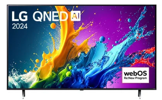 LG 65QNED80T 65 Inch QNED TV 4K Smart TV