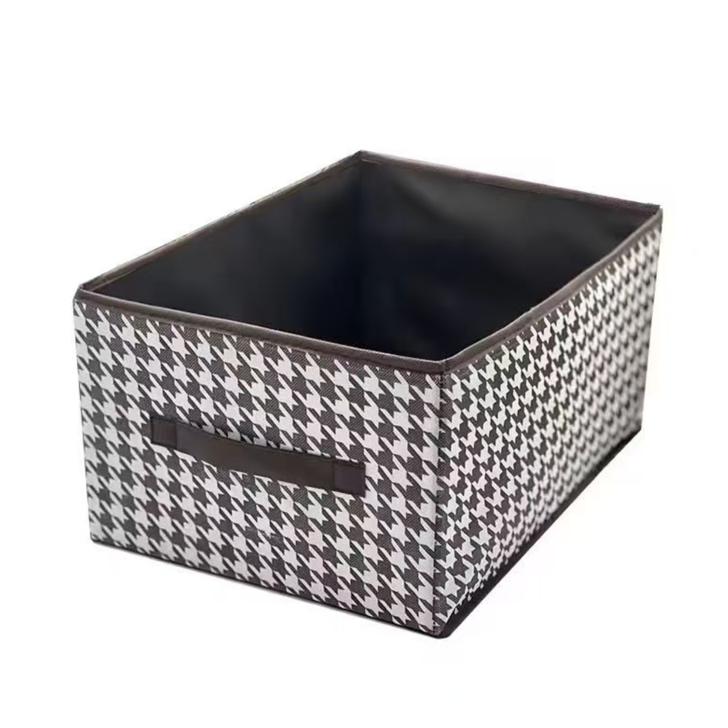 Foldable Closet Storage Box (Black & White Pattern)