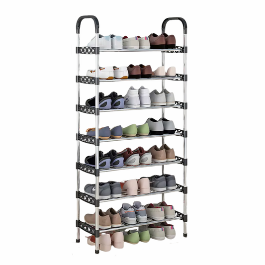 Shoe Rack 7-Tier Metal Shoe Storage Organiser
