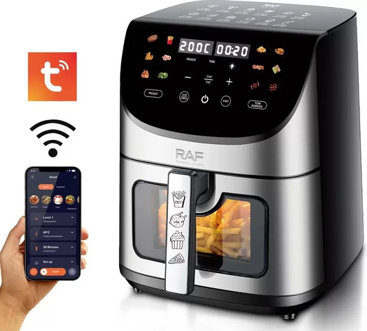 RAF R.5295 8 L Smart Air Fryer — 1700 W App-Control Oil-Free Hot Air Fryer
