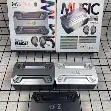 M96 Plus Stereo Large Capacity Waterproof Earbuds Bt V5.3 Binaural Sports Gaming Headset Enc Noise Cancelling Tws Earphone