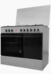Von 4G+2E 90x60cm Standing Cooker with Cylinder