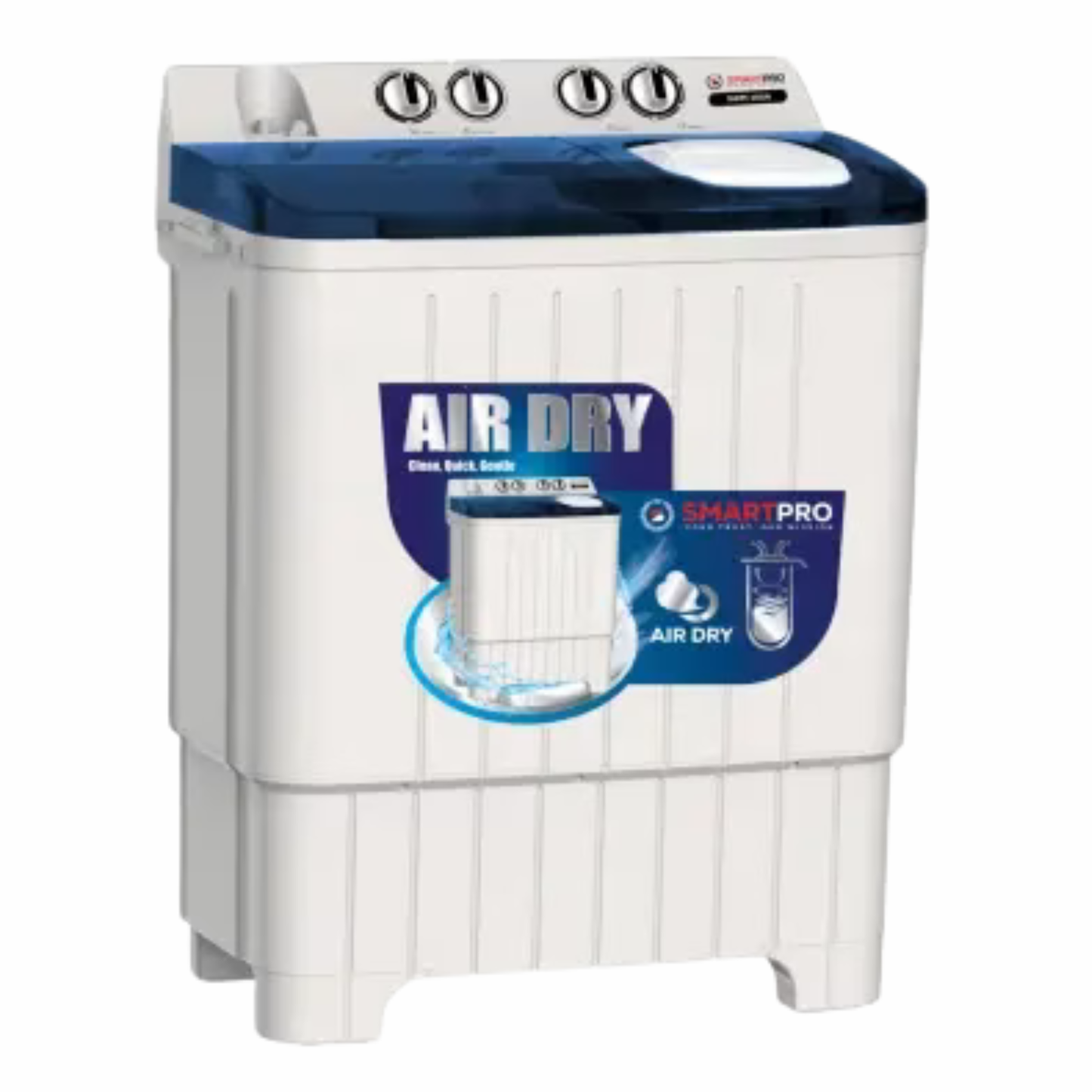 SMARTPRO WASHING MACHINE T/ TUB 10KG