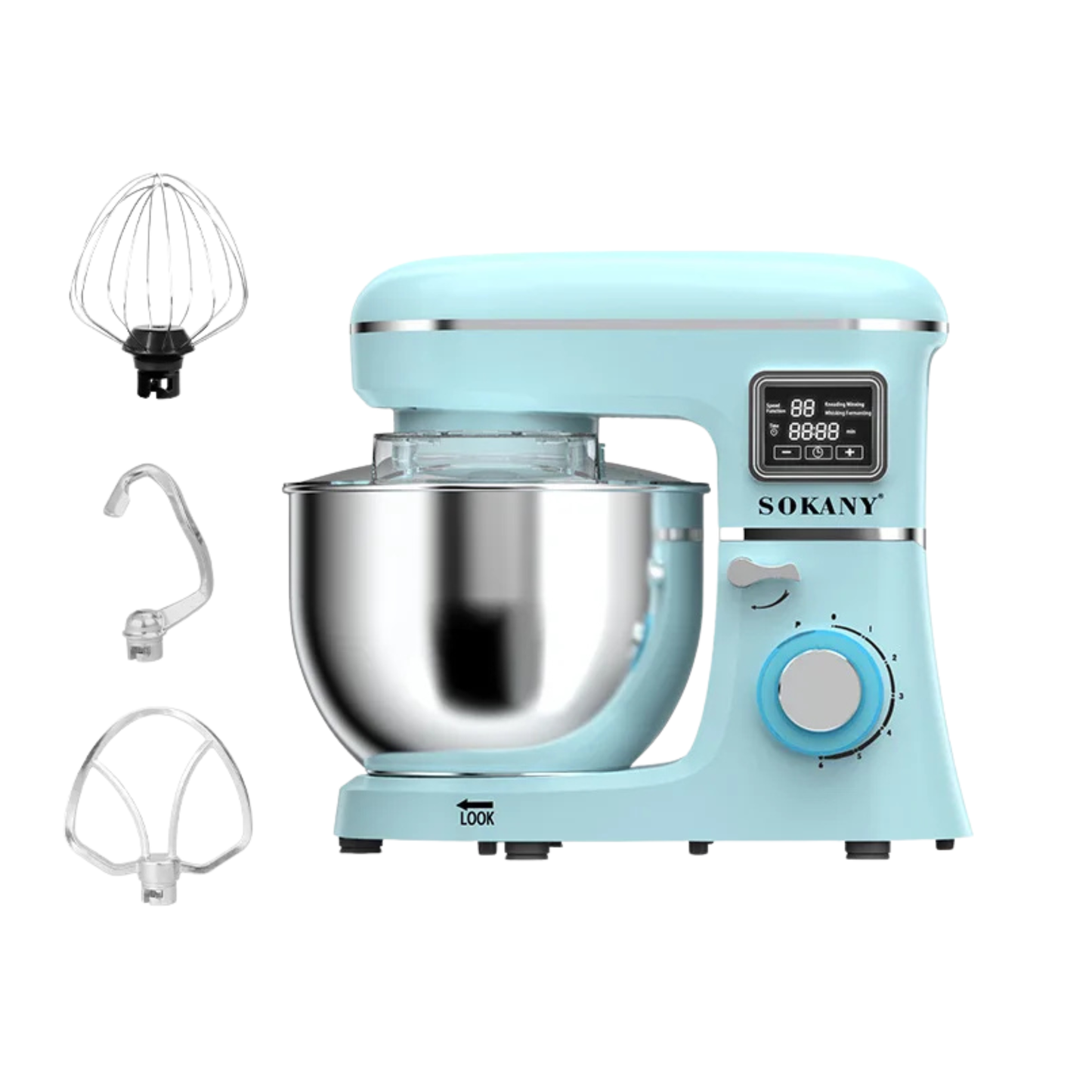SOKANY SK-277 8L Digital Mixer 1800W