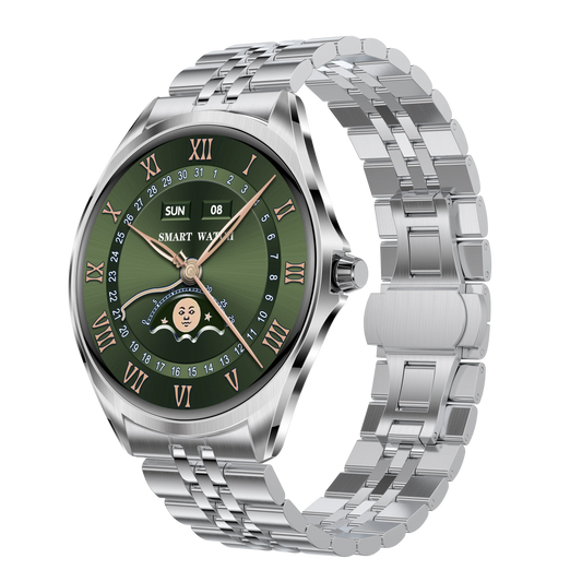 AMOLED Super Thin Smart Watch TN88 Bluetooth Call Sports Watch for Men and Women-Gold