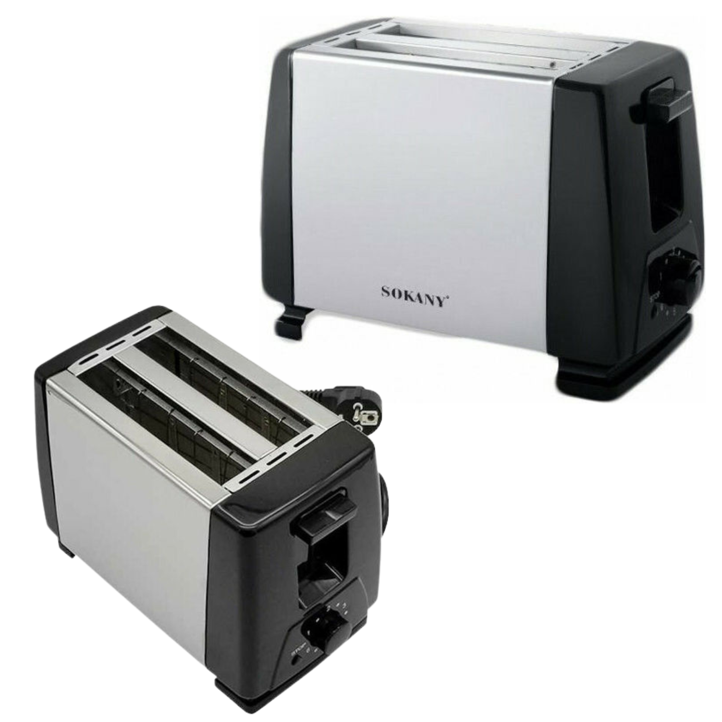 Sokany SK-016S 2-Slice Bread Toaster