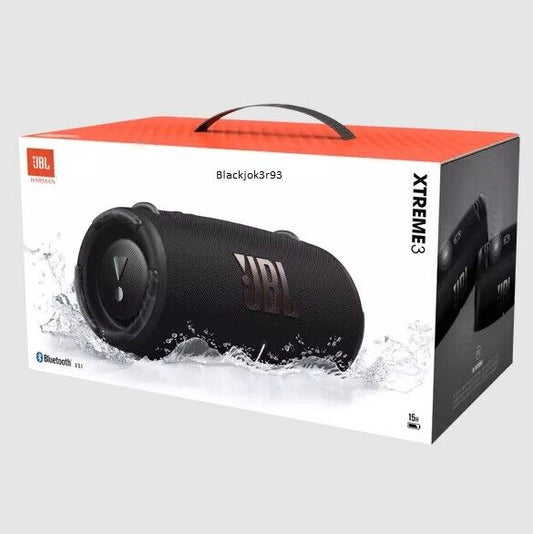 JBL Xtreme 3 Waterproof Portable Bluetooth Speaker JBLXTREME3BLKAM 100W
