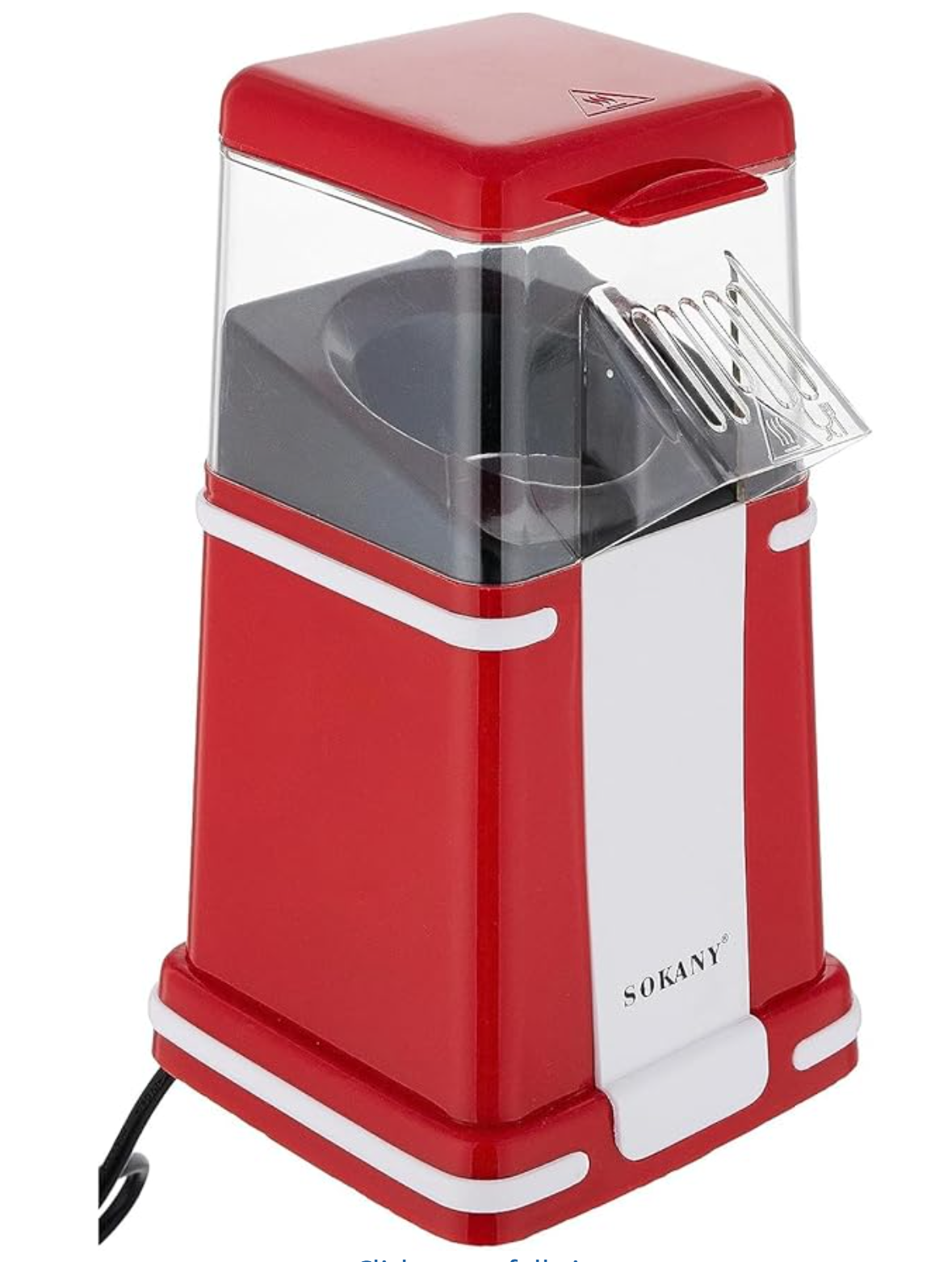 Sokany SK-291 Popcorn Maker