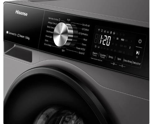 HISENSE 10.5KG FRONT LOAD WASHING MACHINE