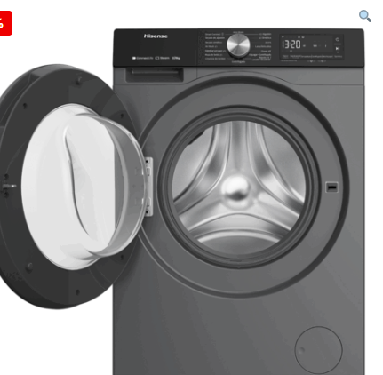 HISENSE 12/8KG FRONT LOAD WASHER DRYER