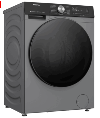 HISENSE 12/8KG FRONT LOAD WASHER DRYER