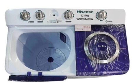 HISENSE TWIN TUB 13.5KG