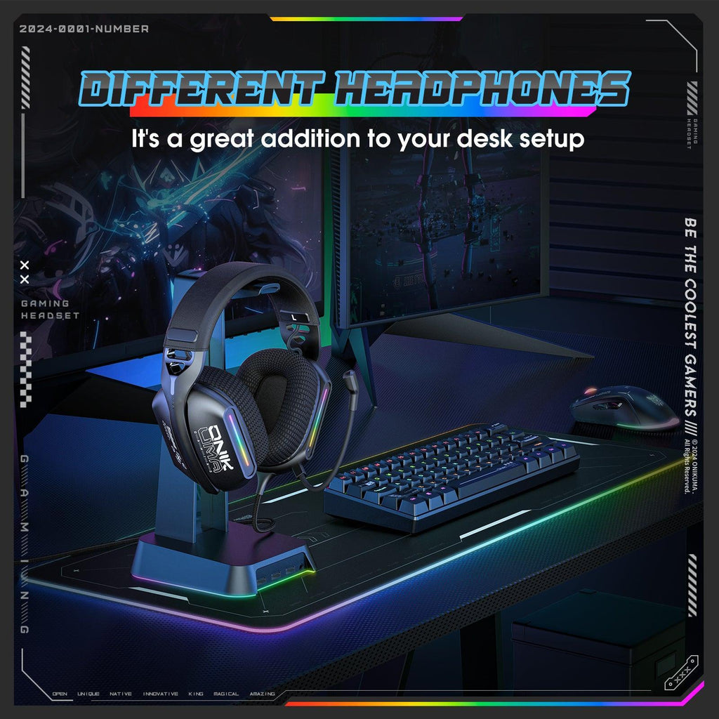 [ONIKUMA] HEADPHONES - X12