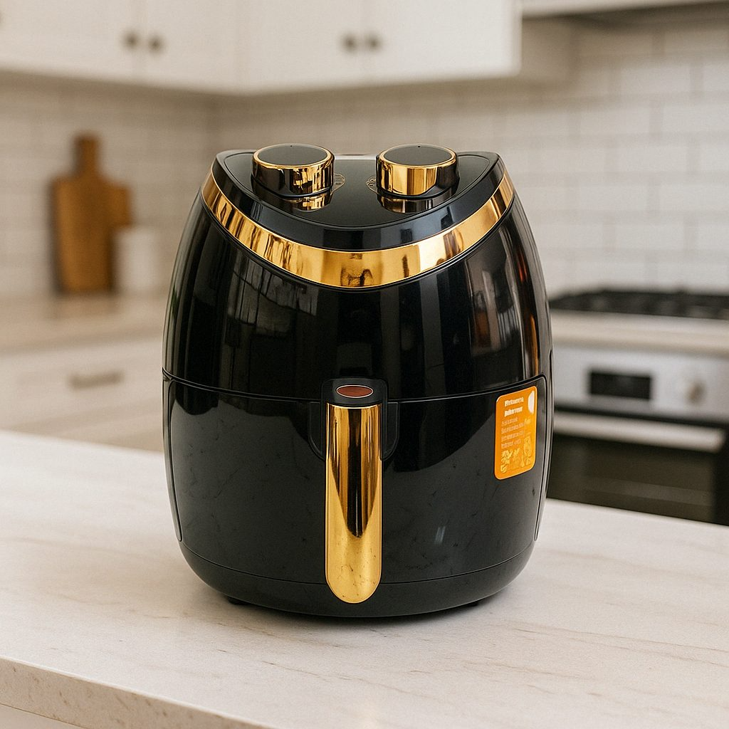 SmartPro SAF‑232 6 L Electric Air Fryer – 1500 W Rapid Hot‑Air Cooking with Adjustable Temperature & Timer