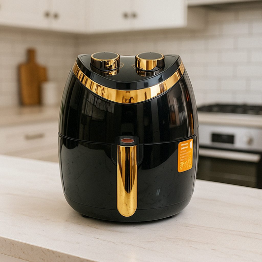 SmartPro SAF‑232 6 L Electric Air Fryer – 1500 W Rapid Hot‑Air Cooking with Adjustable Temperature & Timer