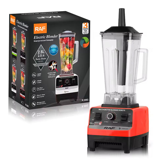 RAF New 2.5L Blender Smoothie Kitchen Ice Crusher Soya Bean Blender Electric Smoothie Blender