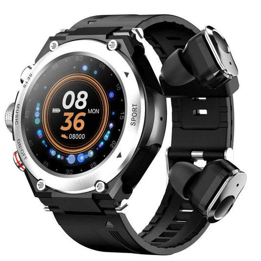 Generic New T92 Smart Watch Bracelet 2 in 1 TWS Wireless Earbuds
