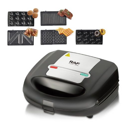RAF R.2690 Square Replaceable Baking Trays Sandwich Maker Set