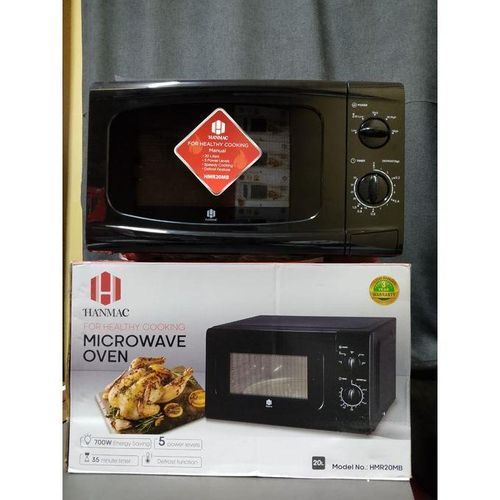 HANMAC 20L Manual Black Microwave