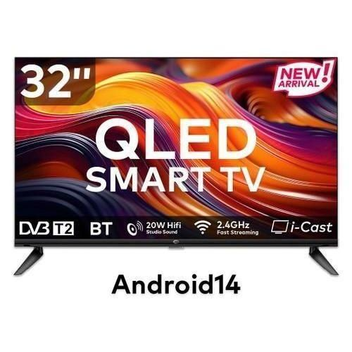 Vitron 32″ QLED Smart Android TV HTC-3200S