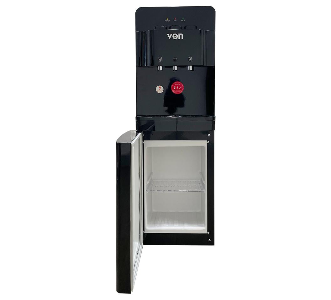 VON VADL2211K Electric Cooling Storage Cabinet Water Dispenser