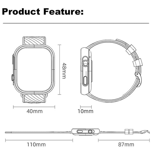 Awei H32 2inch Smart Watch Bluetooth