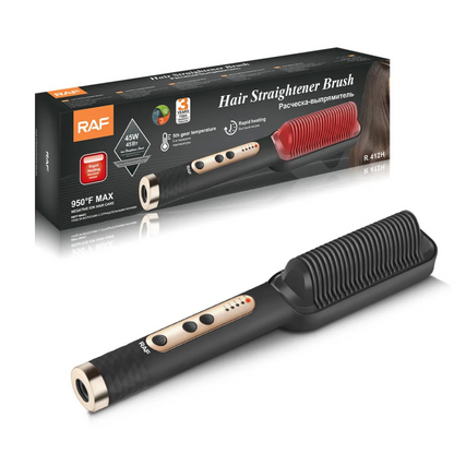 RAF R.412R Grooming Kit – Hair Straightener Brush