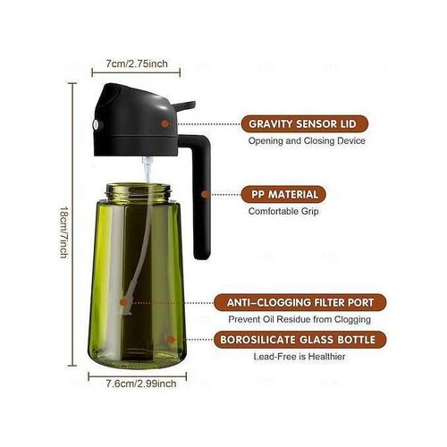 Automatic Push-Type Oil Dispenser Bottle
