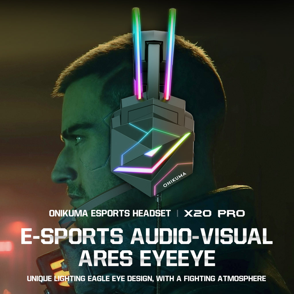 [ONIKUMA] HEADPHONES - X20