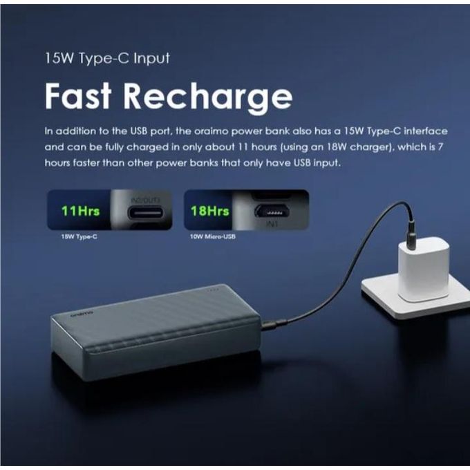 Oraimo 30,000 mAh POWER BANK