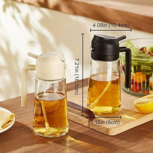 Automatic Push-Type Oil Dispenser Bottle