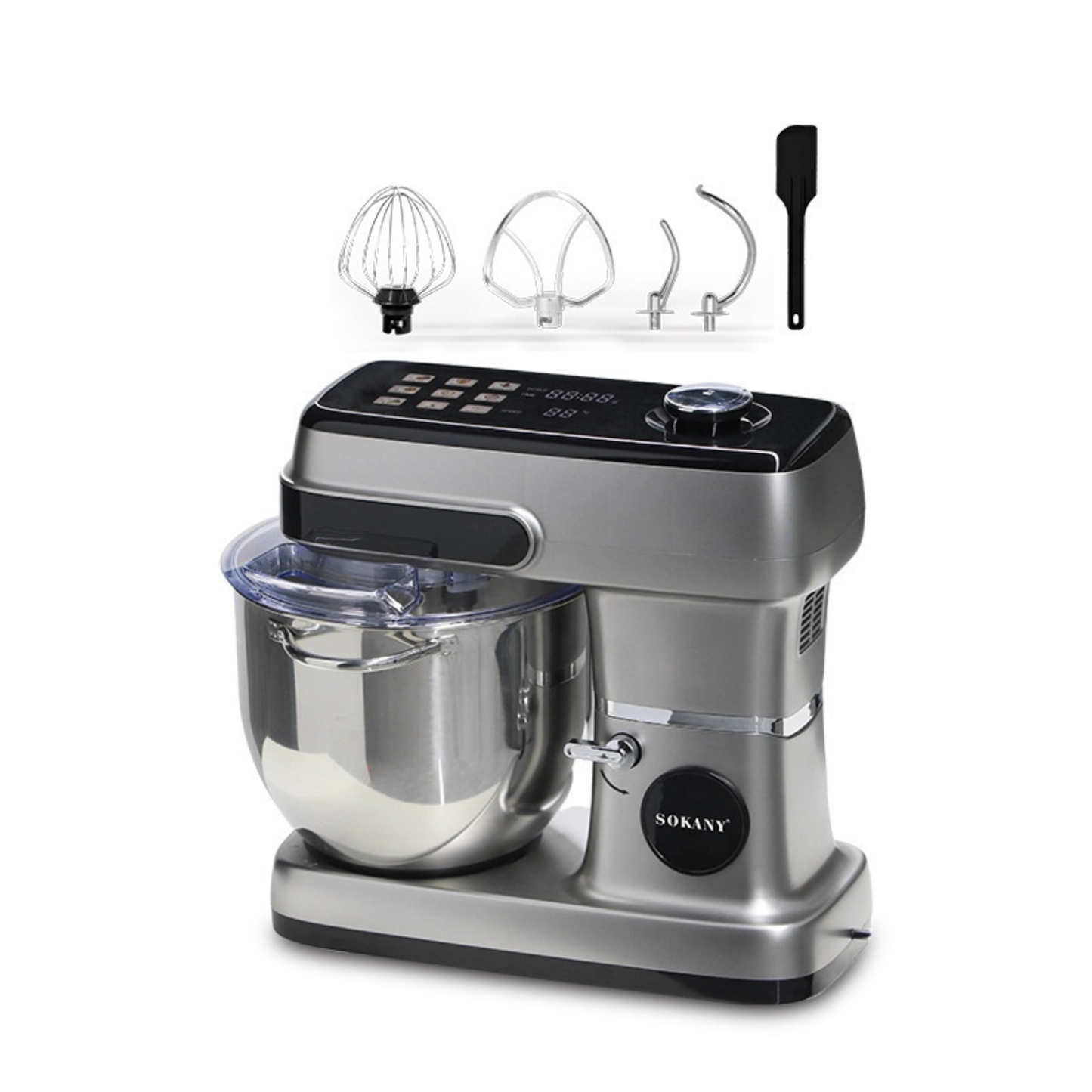 Sokany SK‑05014 Digital Stand Mixer – 12 L, 2200 W