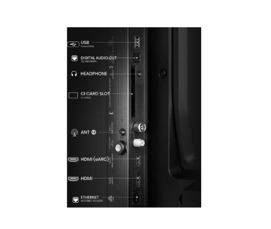 HISENSE  43' A6 SERIES 4K UHD TV